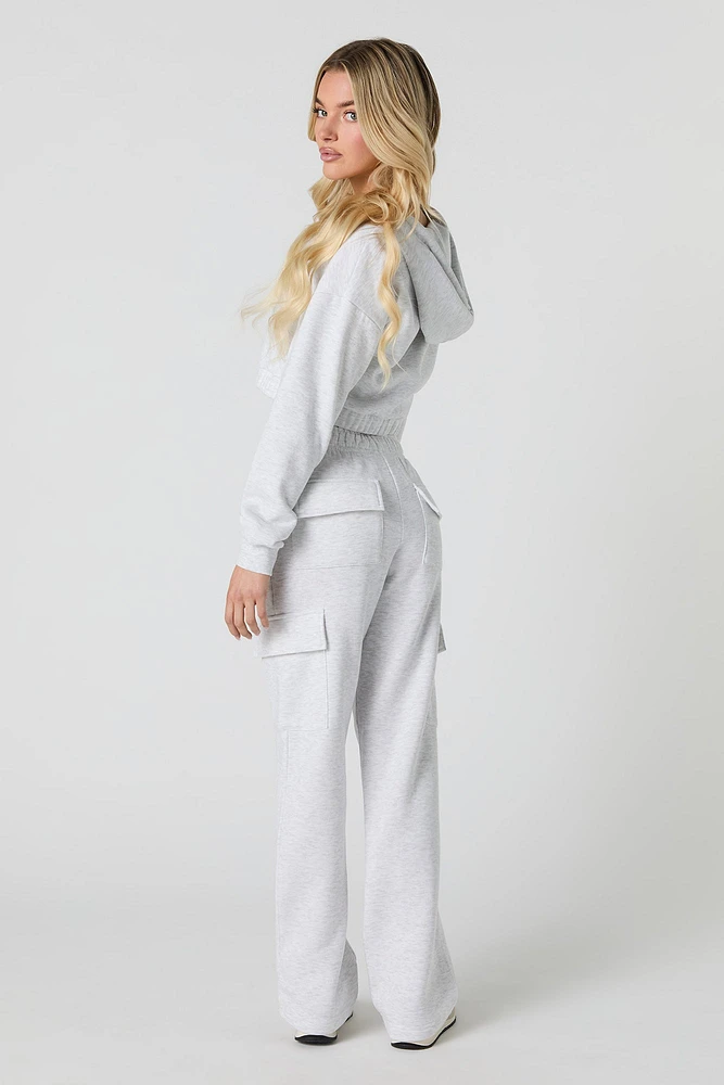 Pantalon d'entraînement cargo en molleton