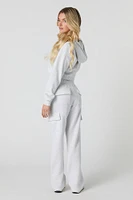 Pantalon d'entraînement cargo en molleton