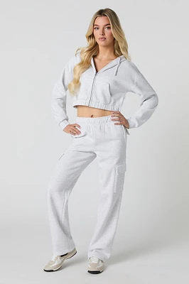 Pantalon d'entraînement cargo en molleton