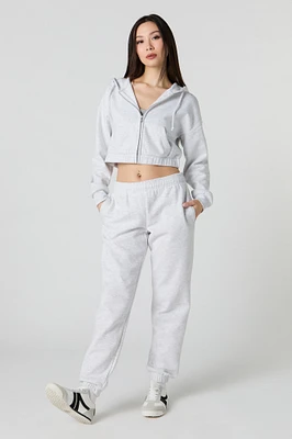 Jogger en molleton classique