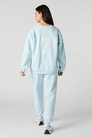 City Embroidered Fleece Jogger