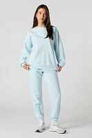 City Embroidered Fleece Jogger