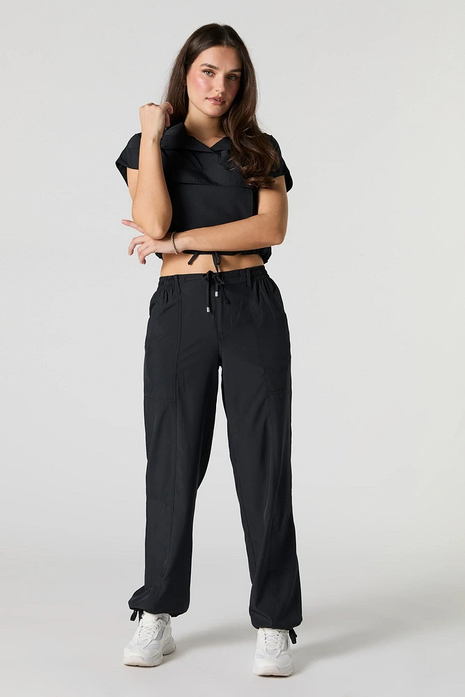 Flowy Self Tie Hem Jogger