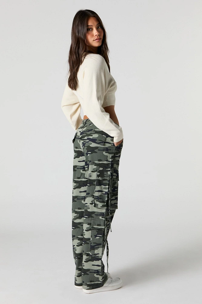 Pantalon cargo utilitaire camouflage