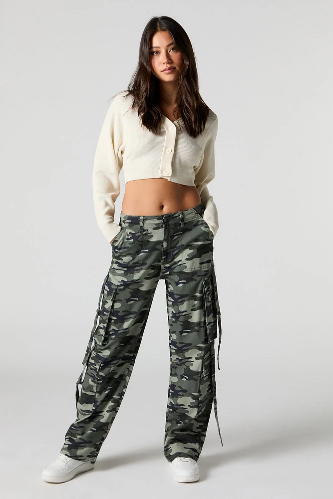 Pantalon cargo utilitaire camouflage