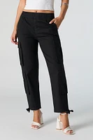 Pantalon cargo avec poches multiples et taille élastique