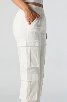 Pantalon cargo avec poches multiples et taille Ã©lastique