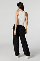 Toggle Waist Parachute Pant