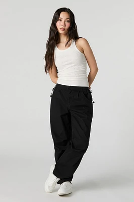 Toggle Waist Parachute Pant