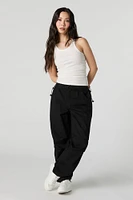 Toggle Waist Parachute Pant