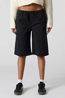 Drawstring Bermuda Cargo Short