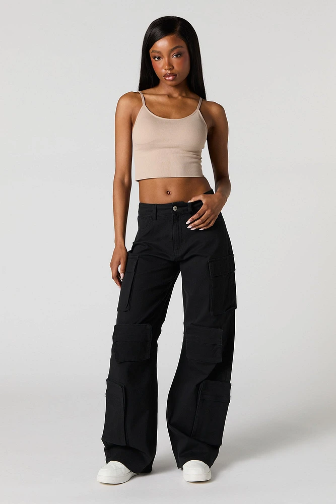 Pocket Straight Leg Cargo Pant