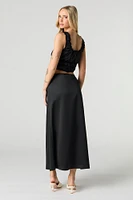 Satin Maxi Skirt