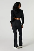 Surplice Waist Flare Pant