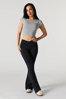 V Waist Flare Pant