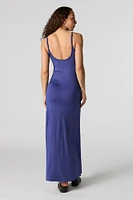 Robe-camisole maxi profilée