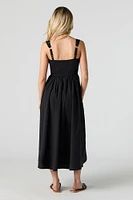 Corset A-Line Maxi Dress