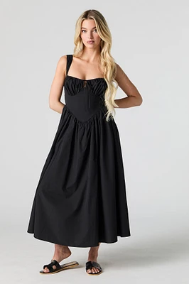 Corset A-Line Maxi Dress
