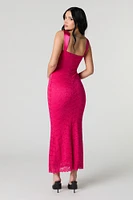 Lace Sweetheart Maxi Dress