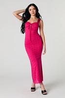 Lace Sweetheart Maxi Dress