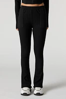 Ribbed Flare Pant