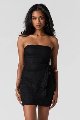 Lace Mini Skirt
