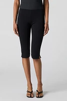 Split Hem Capri