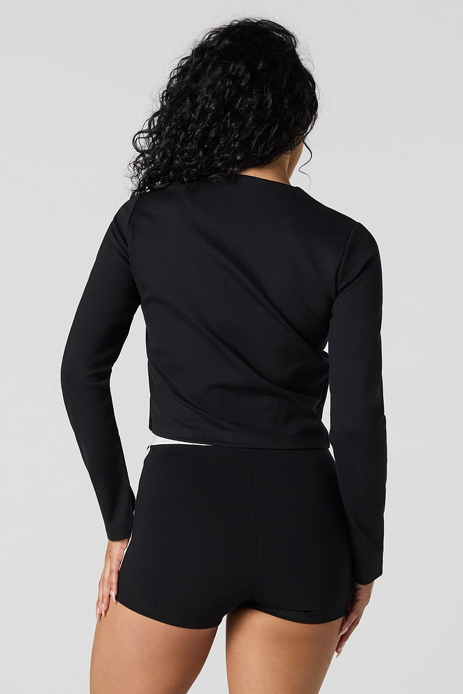 Buttoned Pocket Short
