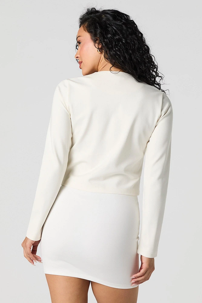 Blazer avec poches boutonnées