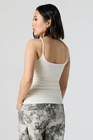 Camisole profilée à encolure dégagée