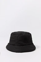 Chapeau cloche matelassé