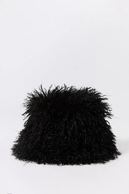 Chapeau cloche en Sherpa