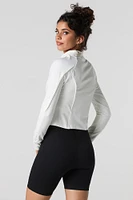 Seamless Foldover Waist Biker Short