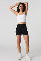 Seamless Ruched Back Biker Short