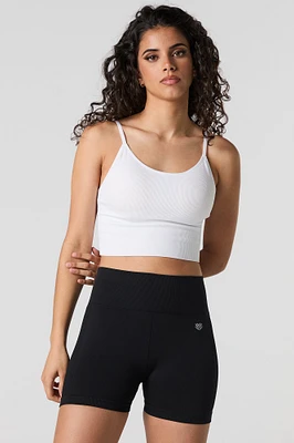 Seamless Ruched Back Biker Short