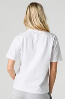 T-shirt à imprimé Sensitive avec boucle