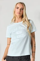 Echo Park LA Flock Print T-Shirt