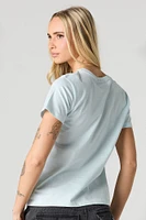 Echo Park LA Flock Print T-Shirt