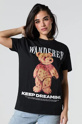 T-shirt à imprimé Wanderer Bear