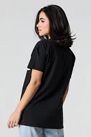 Boston Puff Print T-Shirt