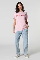 T-shirt avec motif brodé Oui