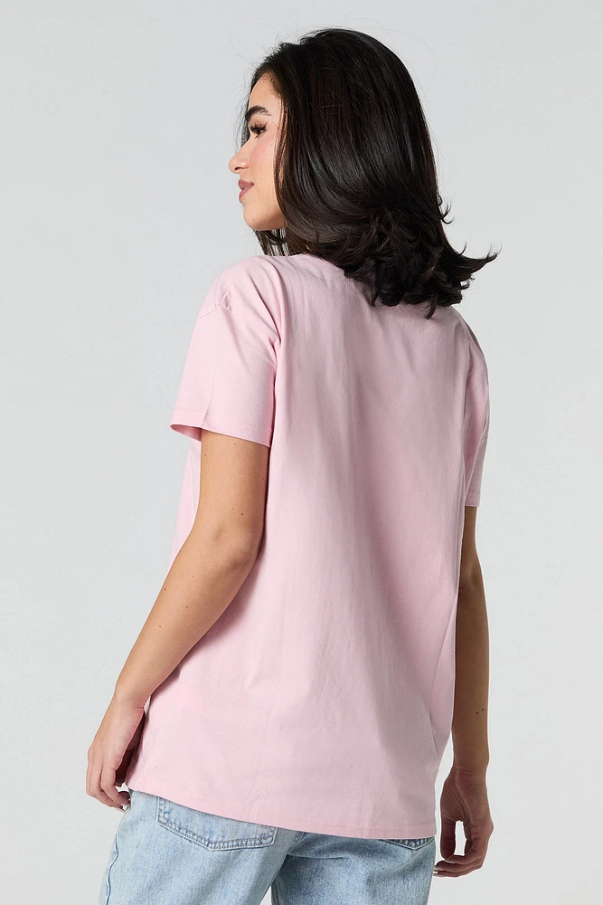 T-shirt avec motif brodé Oui
