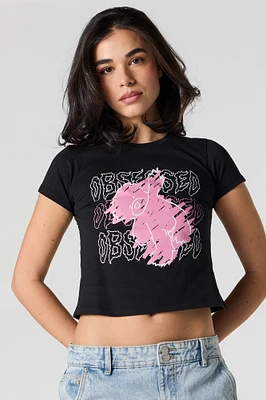 T-shirt court imprimé