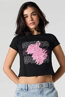 T-shirt court imprimé
