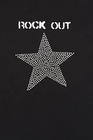 Rock Out Star Rhinestone T-Shirt