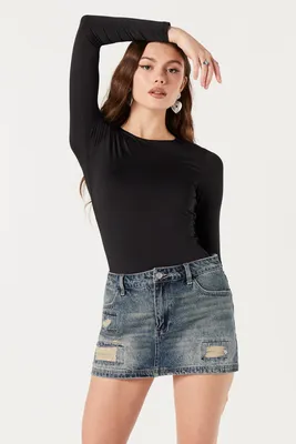Crewneck Long Sleeve Bodysuit