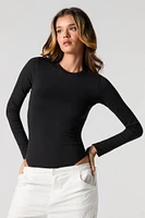 Crew Neck Long Sleeve Bodysuit