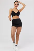 V-Neck Racerback Sports Bra
