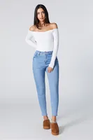 Light Wash Authentic Skinny Jean