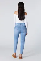 Light Wash Authentic Skinny Jean